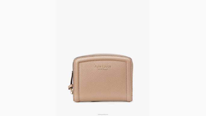 žene Kate Spade kraft papir knott mali kompaktni novčanik pribor 04HN353