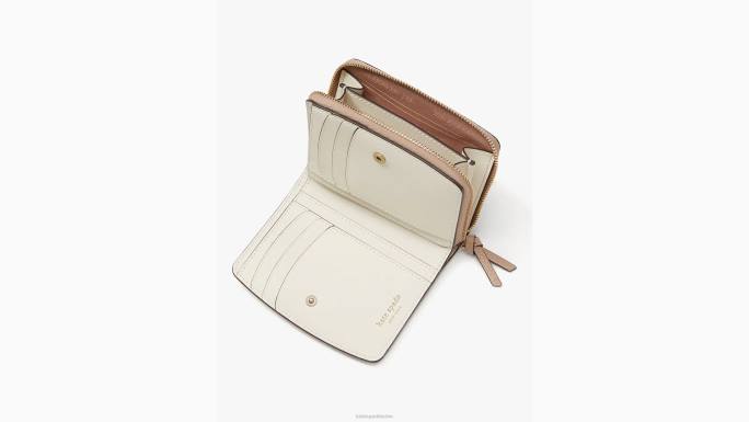 žene Kate Spade kraft papir knott mali kompaktni novčanik pribor 04HN353