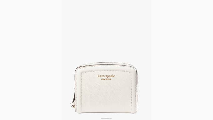 žene Kate Spade krema knott mali kompaktni novčanik pribor 04HN349