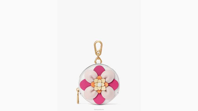 žene Kate Spade krema multi in bloom flower torbica za novčiće pribor 04HN450