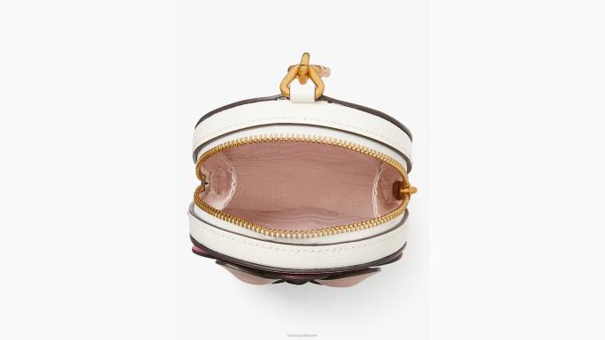 žene Kate Spade krema multi in bloom flower torbica za novčiće pribor 04HN450