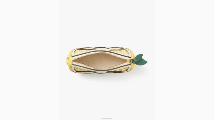 žene Kate Spade maslačak žuti multi lemon drop coin torbica pribor 04HN373