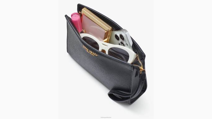 žene Kate Spade crno morgan narukvica s umetcima pribor 04HN358