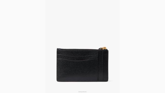 žene Kate Spade crno morgan torbica za kartice narukvica pribor 04HN370