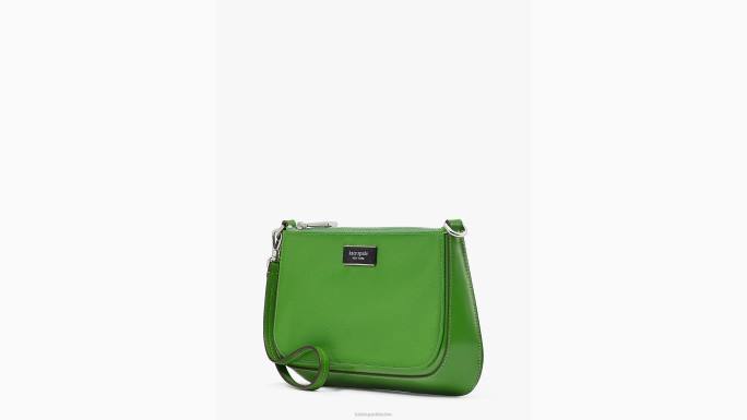 žene Kate Spade ks zelena sam ikona ksnyl najlonska mini torbica pribor 04HN196