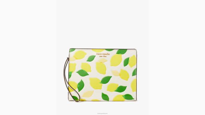 žene Kate Spade pergamena multi morgan lemon toss reljefna narukvica s ušicima pribor 04HN407