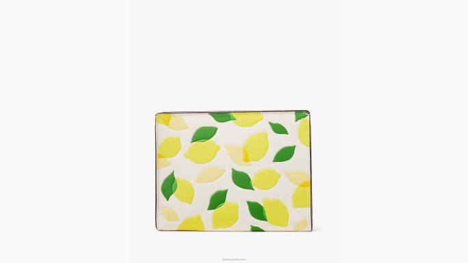 žene Kate Spade pergamena multi morgan lemon toss reljefna narukvica s ušicima pribor 04HN407