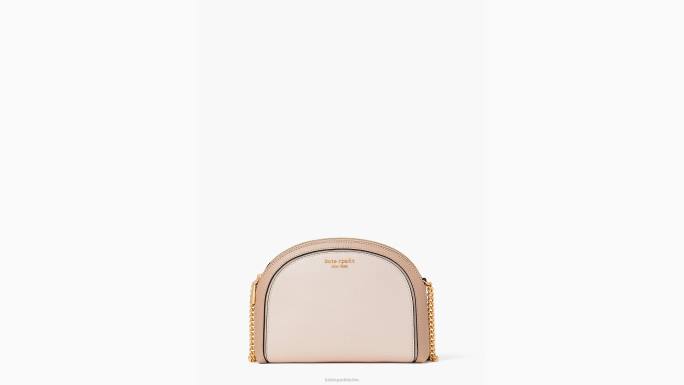 žene Kate Spade blijedi dren multi morgan colorblocked dupli zip dome crossbody pribor 04HN279