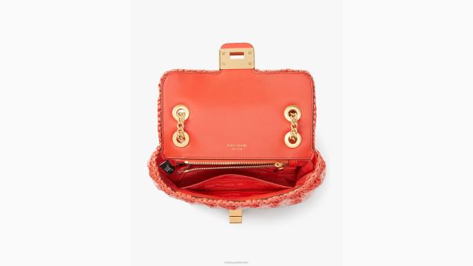 žene Kate Spade bubamara multi evelyn prugaste heklane rafije s malim ramenima preko tijela pribor 04HN12