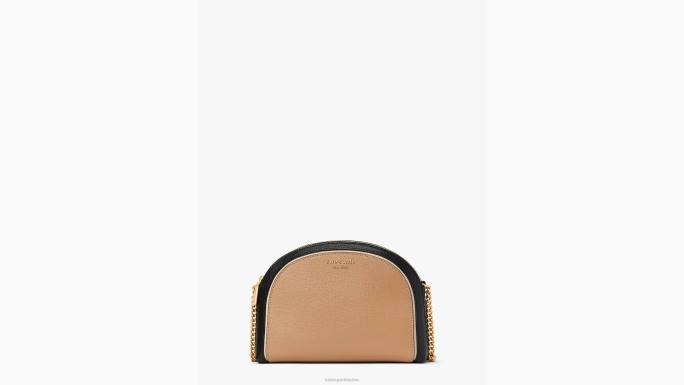 žene Kate Spade cafe mocha multi morgan colorblocked dupli zip dome crossbody pribor 04HN278