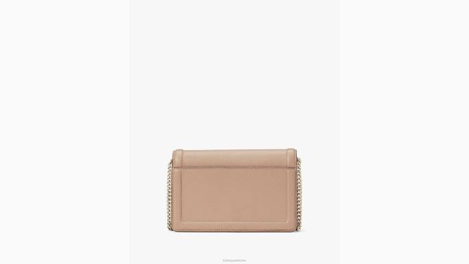 žene Kate Spade kraft papir knott flap crossbody pribor 04HN181