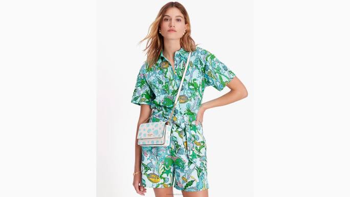 žene Kate Spade krema multi morgan novčanik s lančićem s utisnutim preklopom pribor 04HN46