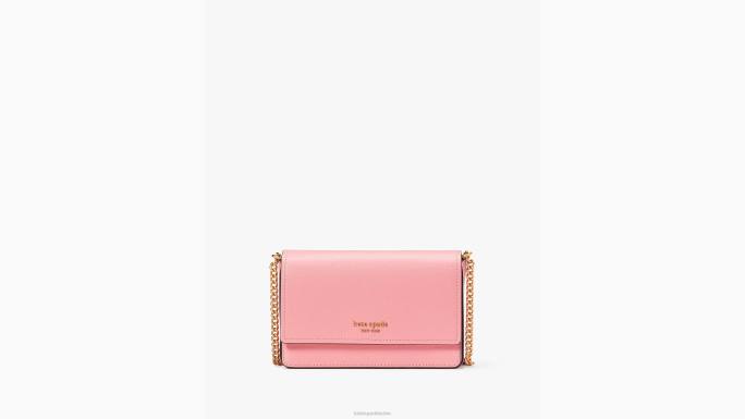 žene Kate Spade losos ružičasta morgan novčanik s lancem s preklopom pribor 04HN269