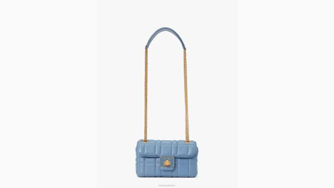 žene Kate Spade manta plava evelyn prošiveni mali rameni crossbody pribor 04HN231