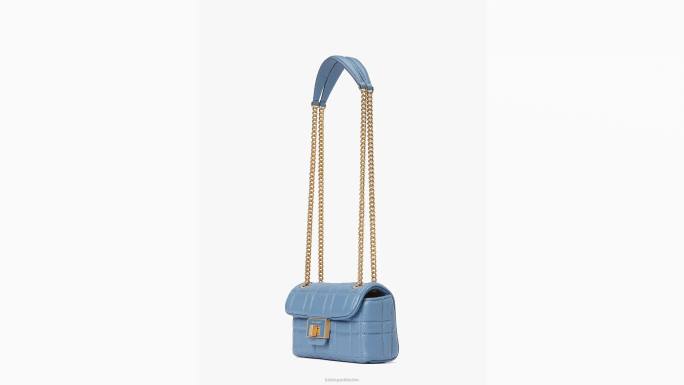 žene Kate Spade manta plava evelyn prošiveni mali rameni crossbody pribor 04HN231