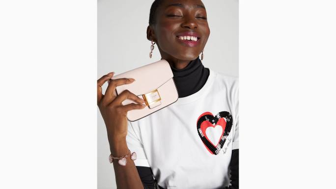 žene Kate Spade mochi ružičasta katy teksturirani kožni lanac s preklopom preko tijela pribor 04HN64