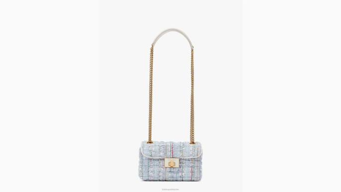 žene Kate Spade multi evelyn tweed mali kabriolet crossbody pribor 04HN411