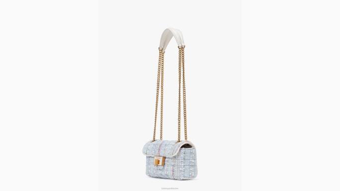 žene Kate Spade multi evelyn tweed mali kabriolet crossbody pribor 04HN411