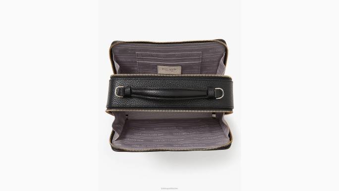 žene Kate Spade pergamena multi hudson colorblocked crossbody s dvostrukim patentnim zatvaračem pribor 04HN214