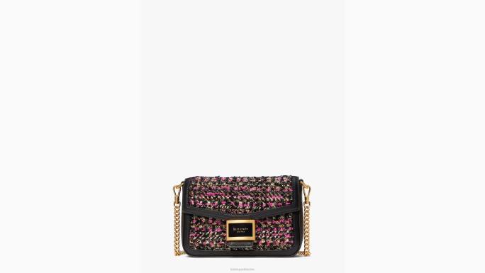 žene Kate Spade roza multi katy lančić od tvida preko tijela pribor 04HN474