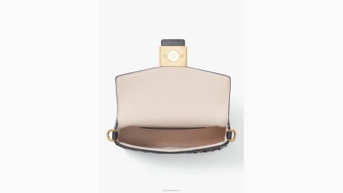 žene Kate Spade roza multi katy lančić od tvida preko tijela pribor 04HN474
