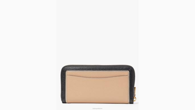 žene Kate Spade cafe mocha multi morgan continental novčanik s patentnim zatvaračem u boji pribor 04HN402