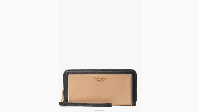 žene Kate Spade cafe mocha multi morgan putni novčanik s blokiranim bojama pribor 04HN460