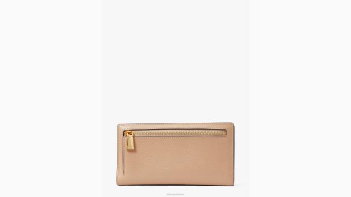 žene Kate Spade cafe mocha multi morgan tanak dvostruki novčanik s blokovima boja pribor 04HN392