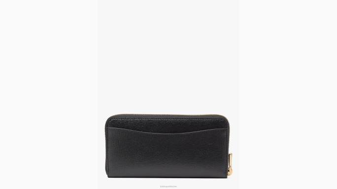žene Kate Spade crno morgan Continental novčanik s patentnim zatvaračem pribor 04HN383