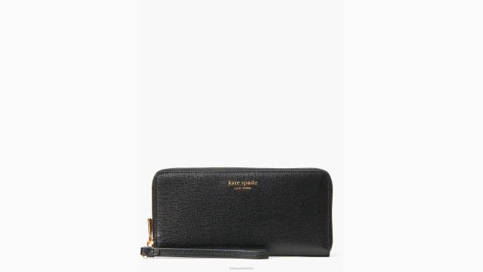 žene Kate Spade crno morgan putni novčanik pribor 04HN454