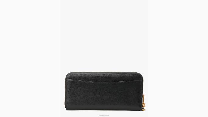 žene Kate Spade crno morgan putni novčanik pribor 04HN454