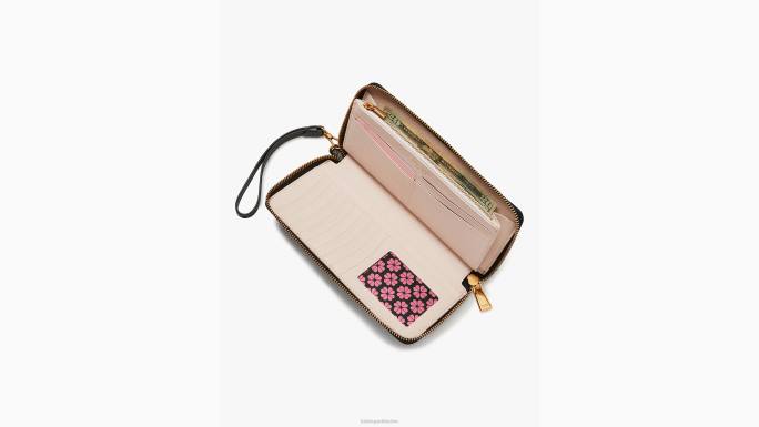 žene Kate Spade crno morgan putni novčanik pribor 04HN454