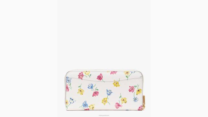 žene Kate Spade krema multi morgan tulip toss zip-around novčanik Continental pribor 04HN410