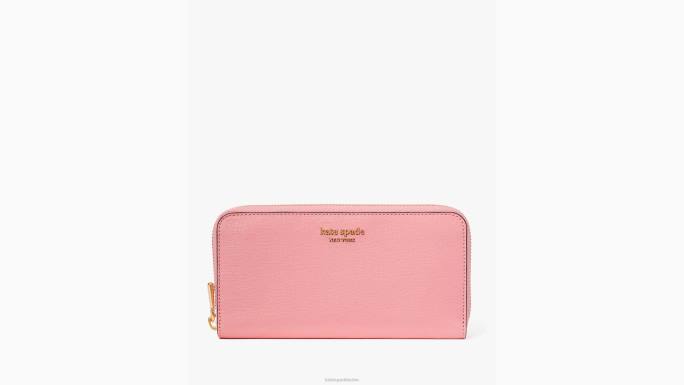 žene Kate Spade losos ružičasta morgan Continental novčanik s patentnim zatvaračem pribor 04HN384