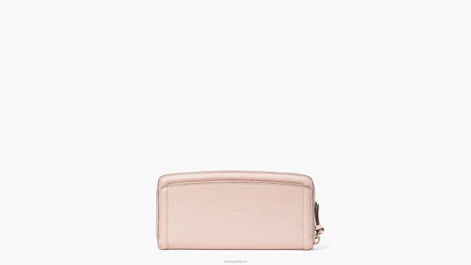 žene Kate Spade mochi ružičasta knott slim continental novčanik pribor 04HN425