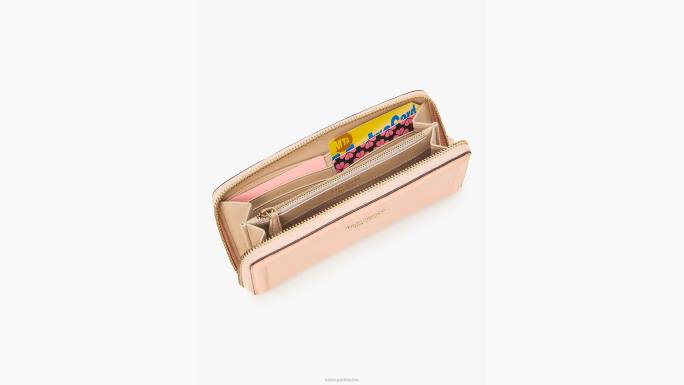 žene Kate Spade mochi ružičasta knott slim continental novčanik pribor 04HN425