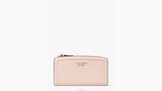 žene Kate Spade mochi ružičasta knott zip slim novčanik pribor 04HN386