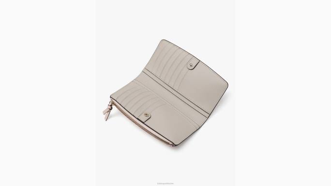 žene Kate Spade mochi ružičasta knott zip slim novčanik pribor 04HN386