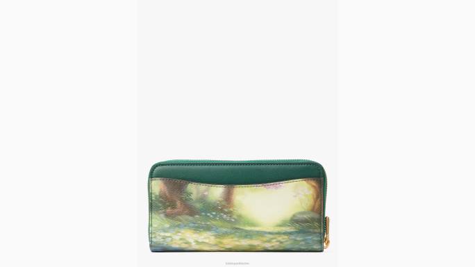 žene Kate Spade multi disney x new york bambi continental novčanik s patentnim zatvaračem pribor 04HN443