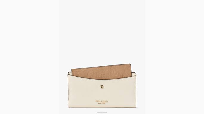 žene Kate Spade pergamena multi hudson colorblocked dvostruki novčanik pribor 04HN397