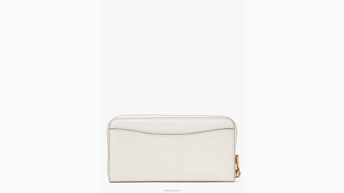žene Kate Spade pergament novčanik kontinentalni s patentnim zatvaračem ukrašen morgan lukom pribor 04HN444
