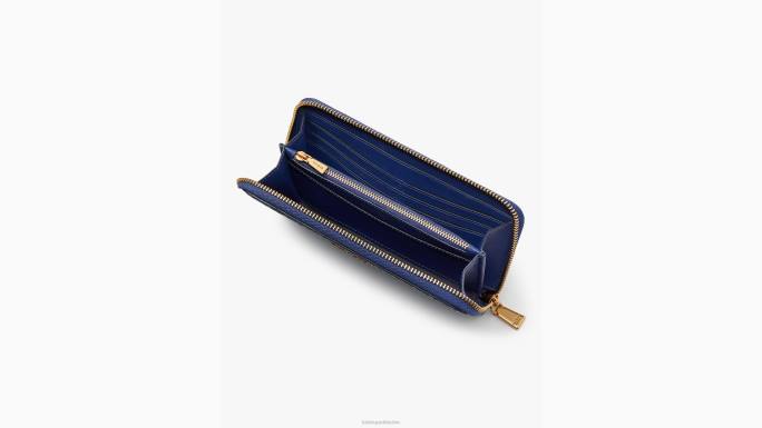 žene Kate Spade svemirski multi Platneni novčanik s patentnim zatvaračem presvučen cvjetnim monogramom pribor 04HN428