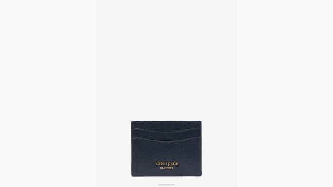 žene Kate Spade blejzer plavi multi čupavi reljefni držač kartice pribor 04HN416