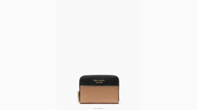 žene Kate Spade cafe mocha multi morgan torbica s patentnim zatvaračem s blokiranim bojama pribor 04HN451