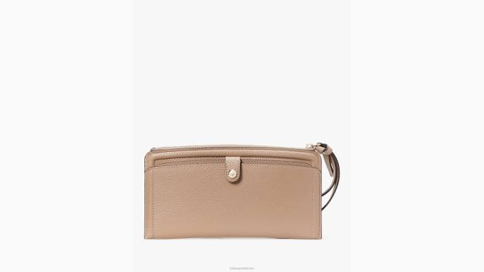 žene Kate Spade kraft papir knott wristlet držač kartice pribor 04HN414