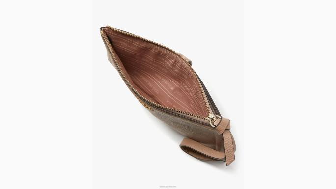 žene Kate Spade kraft papir knott wristlet držač kartice pribor 04HN414