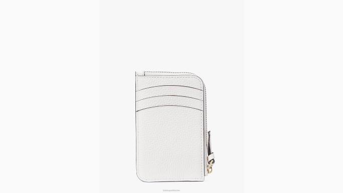 žene Kate Spade krema knott zip držač kartice pribor 04HN467