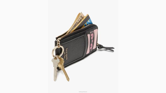 žene Kate Spade krema knott zip držač kartice pribor 04HN467