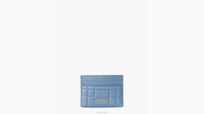 žene Kate Spade manta plava evelyn prošiveni držač kartice pribor 04HN390
