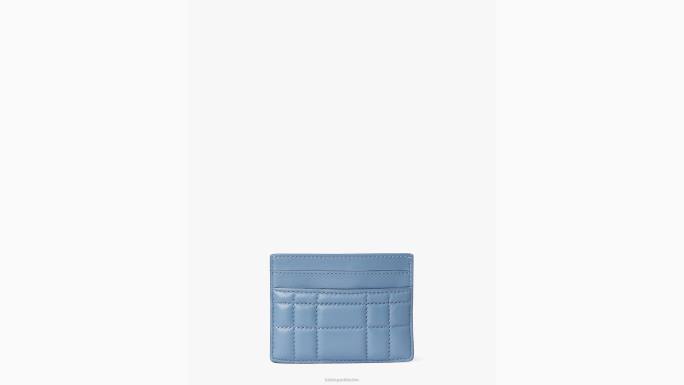 žene Kate Spade manta plava evelyn prošiveni držač kartice pribor 04HN390